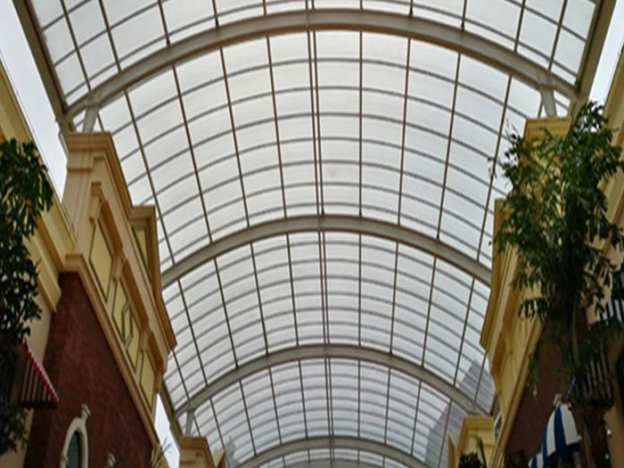 吉首屋面网架顶棚吊装方案